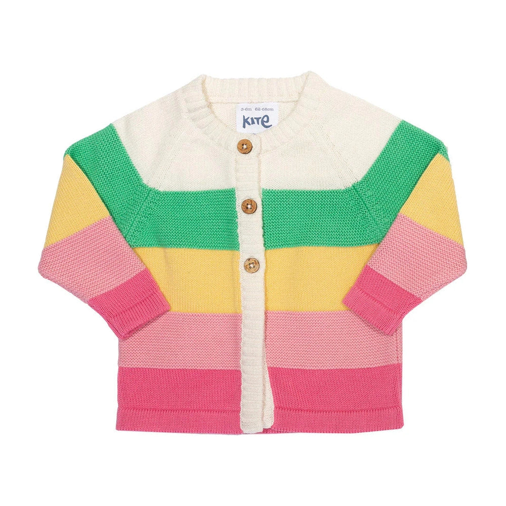 My First Cardi - Nature Stripe 1