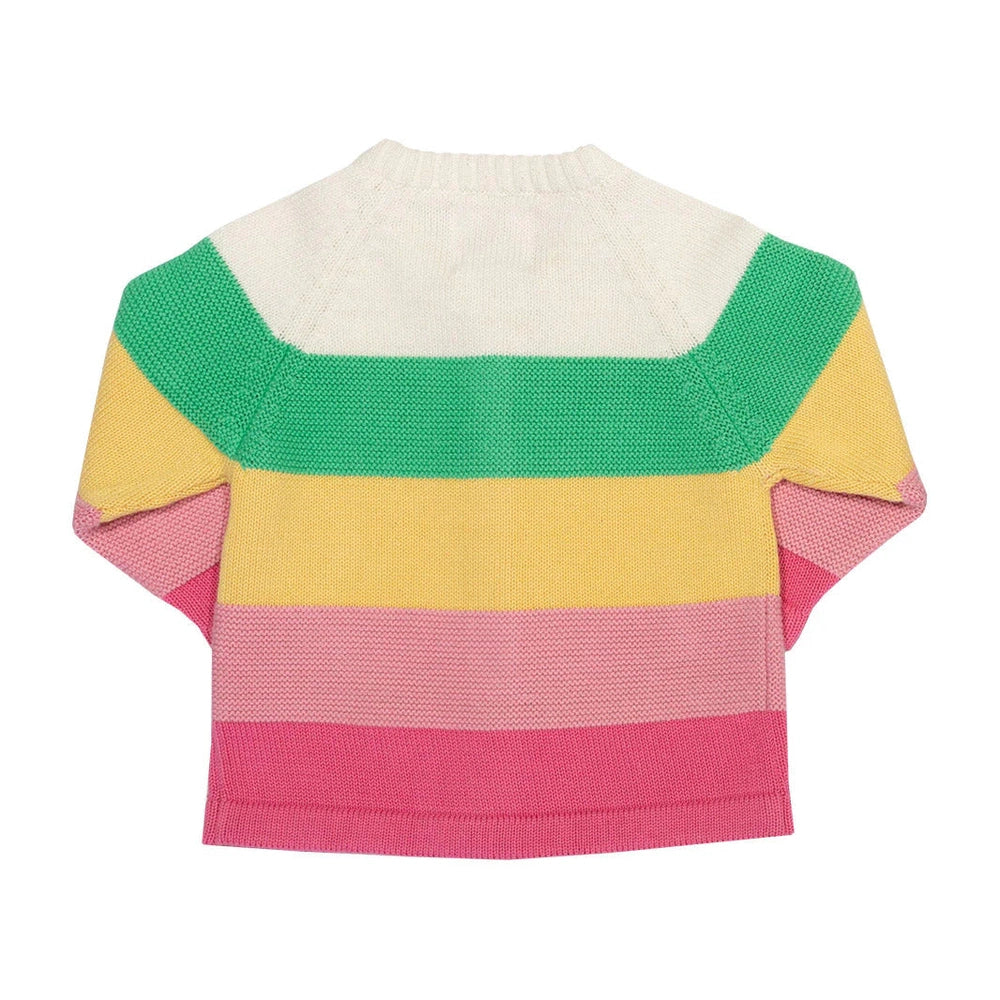 My First Cardi - Nature Stripe 4