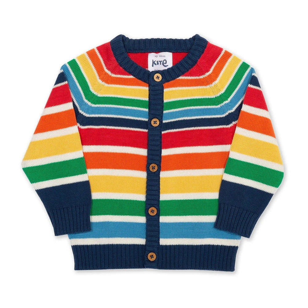 Rainbow cardigan 1