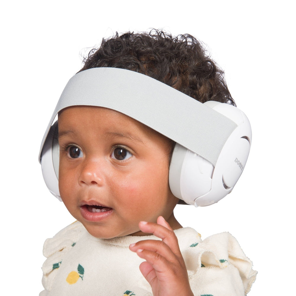 Baby Ear Protection - White - 0-3 Years 3