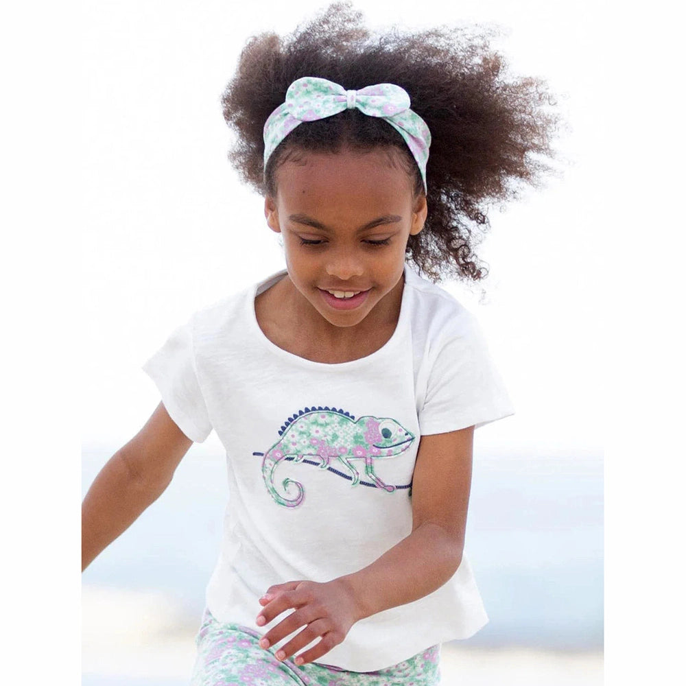 Flower Patch Bowband - Sage 2