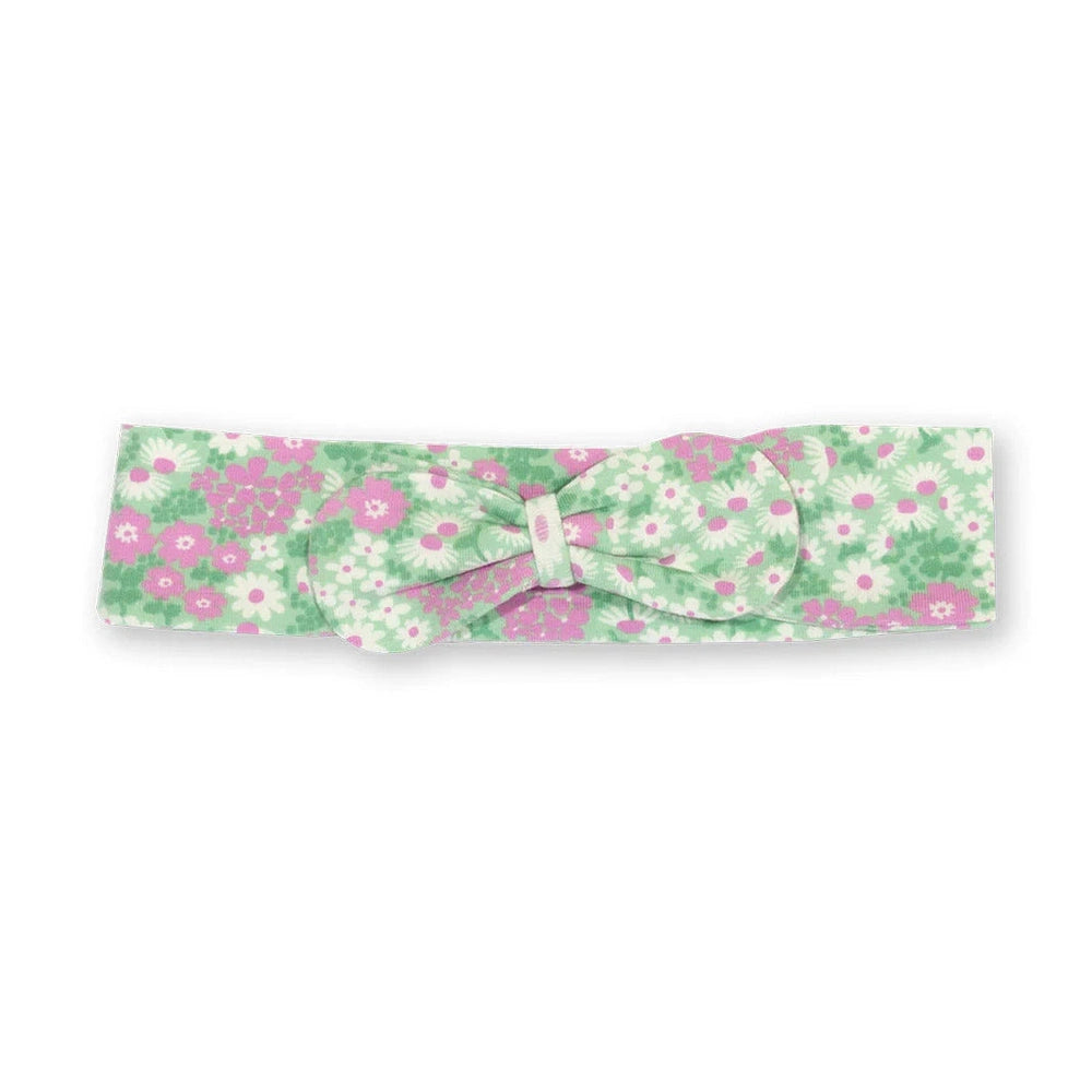 Flower Patch Bowband - Sage 1