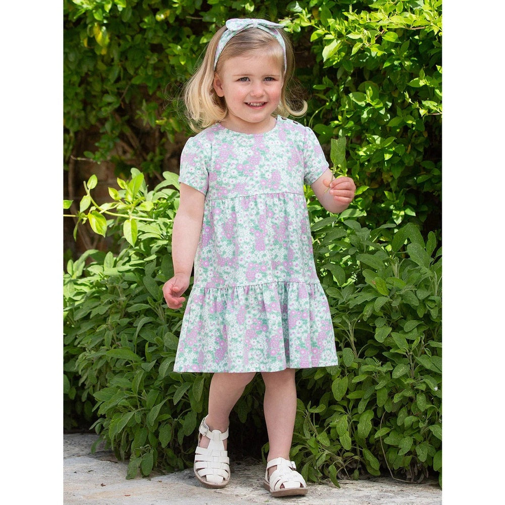 Flower Patch Dress - Sage 2