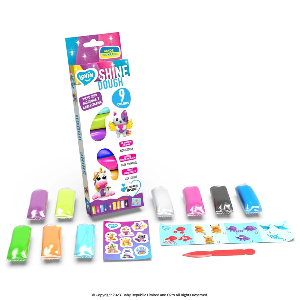 Lovin™ Modelling Dough Set - Shine 2