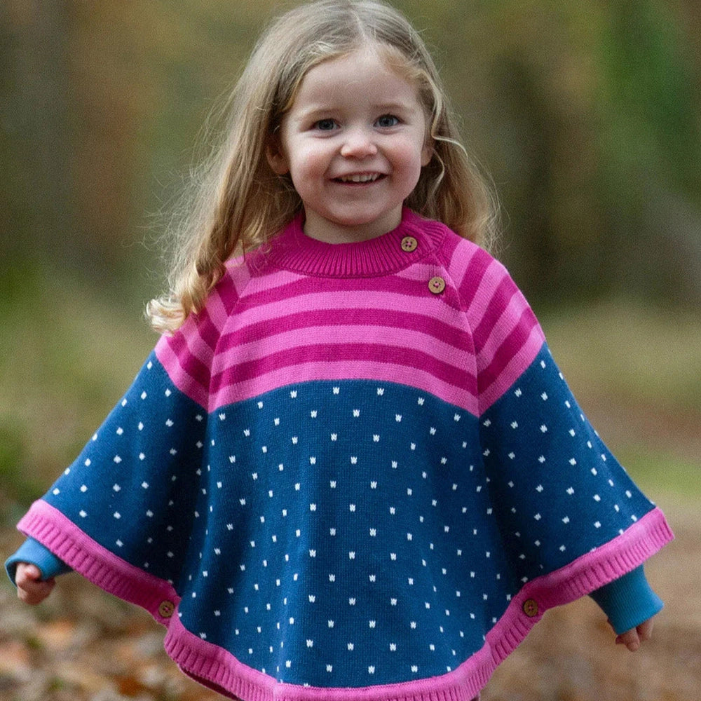 Berry Blush Poncho 3