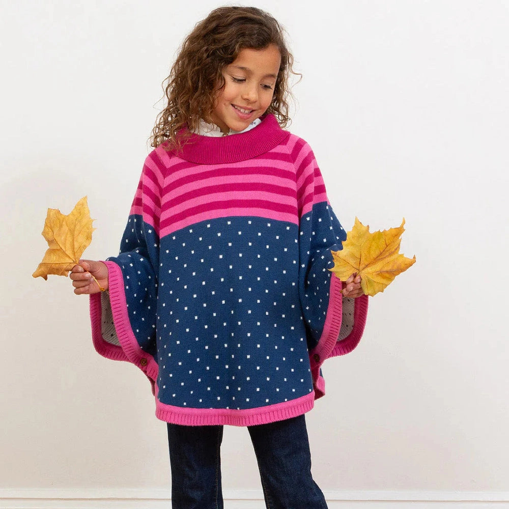 Berry Blush Poncho 2