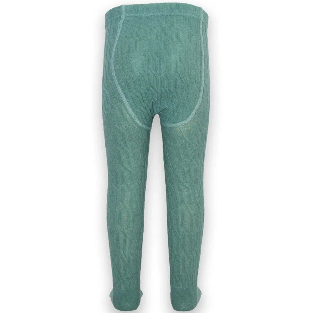 Cable Tights - Spruce 3