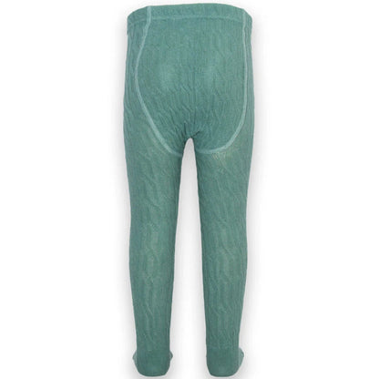 Cable Tights - Spruce 3