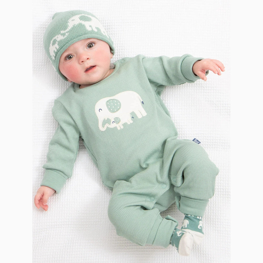 Ele And Me Waffle Romper 2