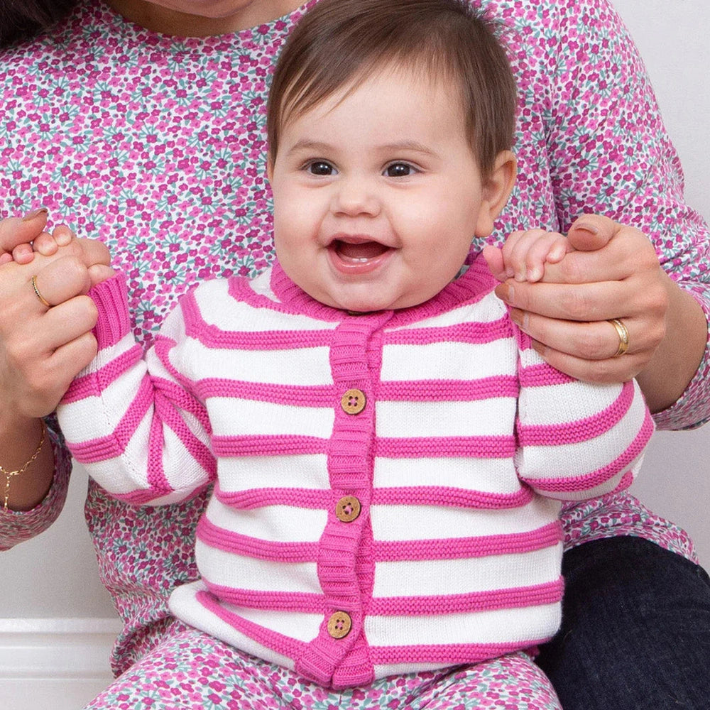 My First Cardi - Blush 3