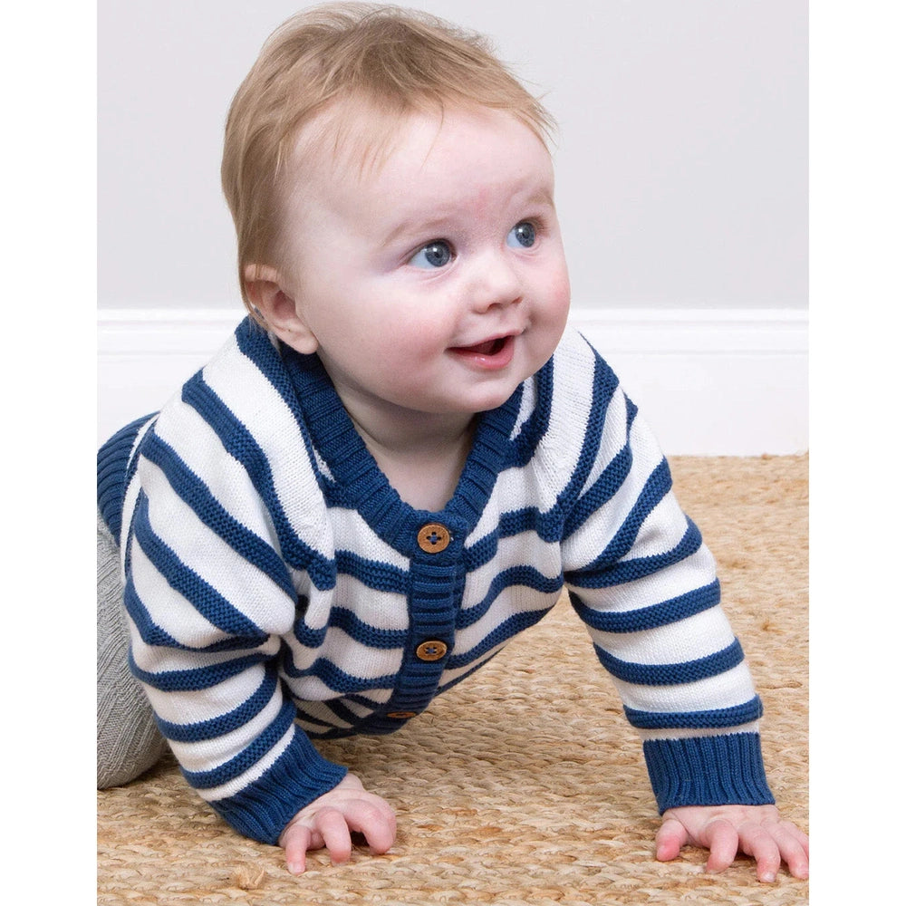 My First Cardi - Navy 3