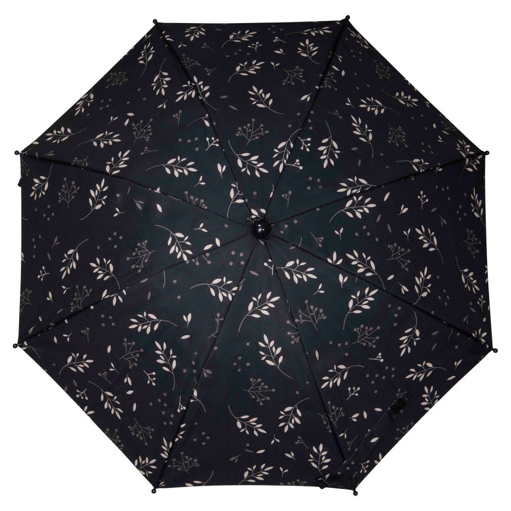 Dooky Stroller Parasol - Romantic Leaves Black 1