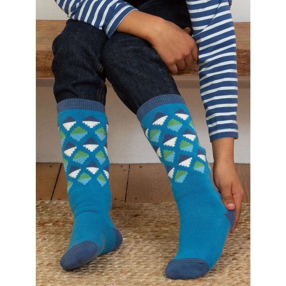 Hygge Cosy Socks - Blue 3