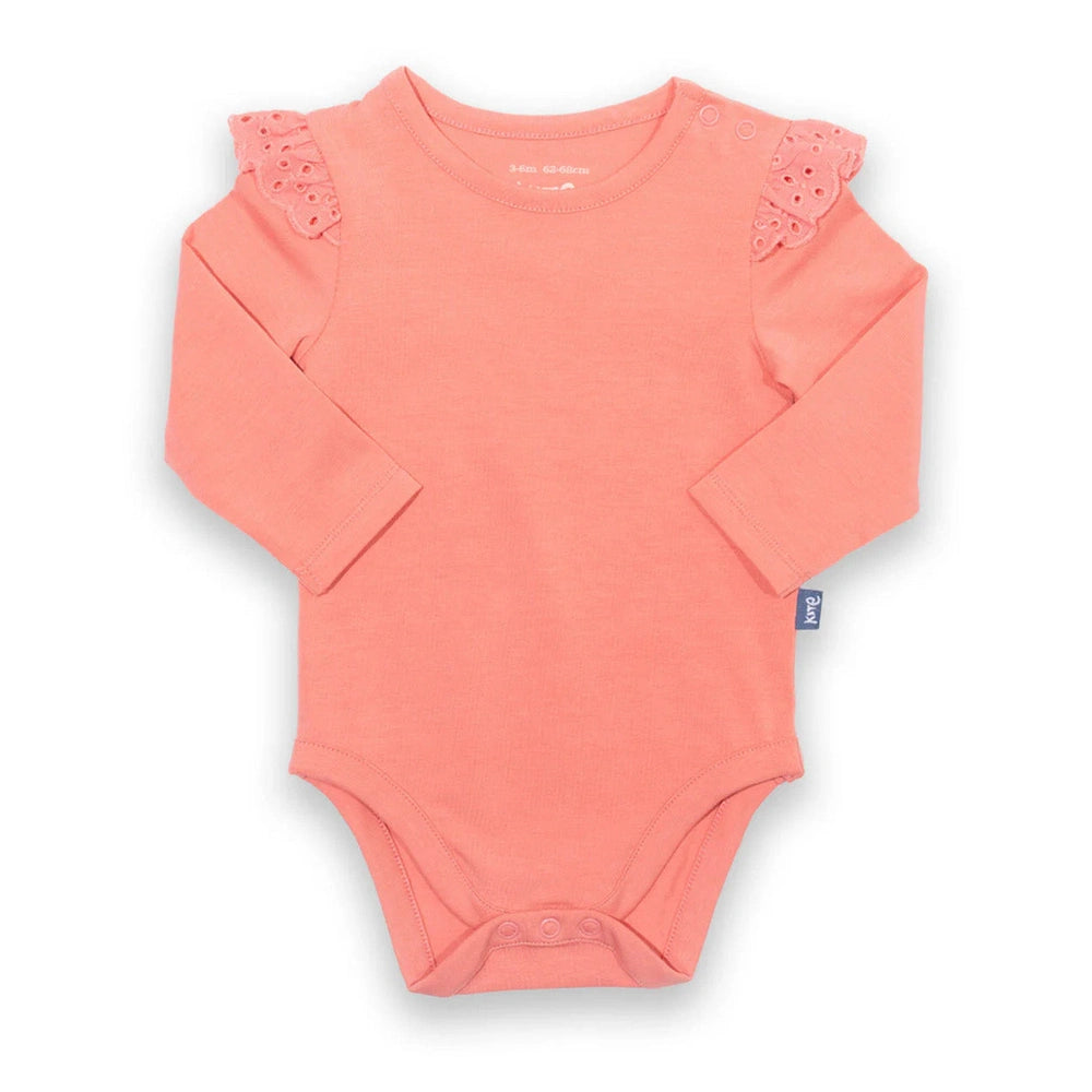 Broderie Bodysuit - Salmon 1