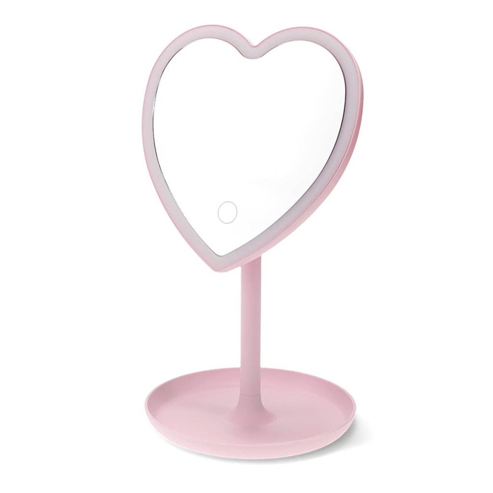 Light up vanity mirror - Heart 3