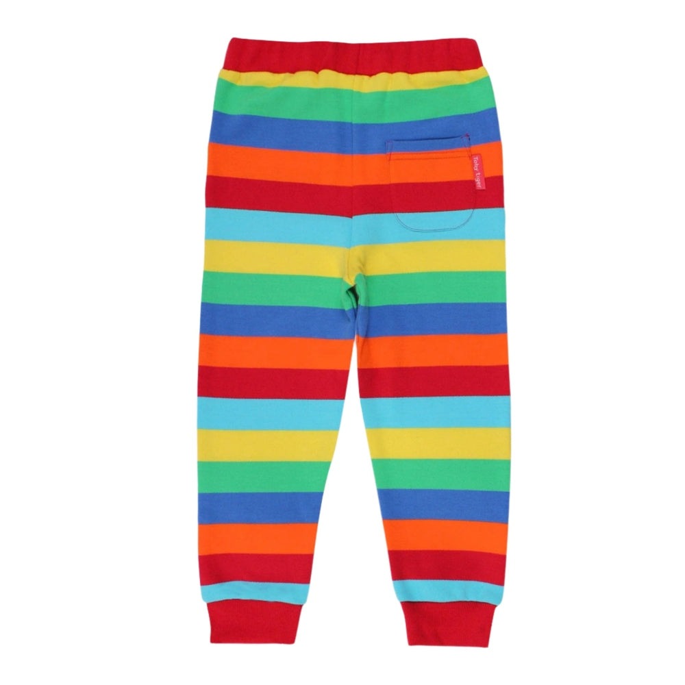 Organic Multi Stripe Joggers 3