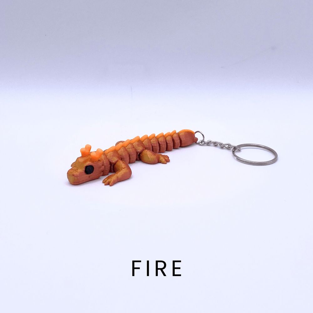 Elemental Dragon Key Charm 6
