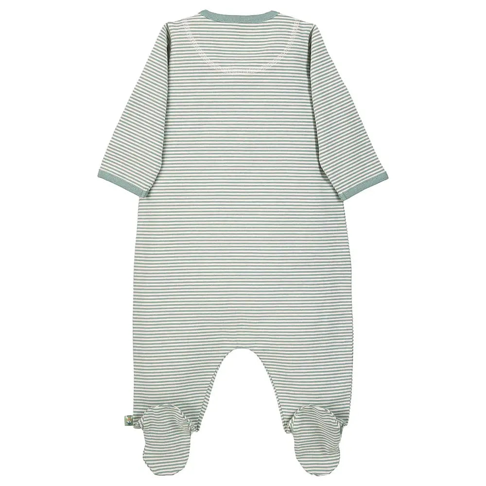 Sterntaler Baby Organic Sleepsuit - Pale Green 