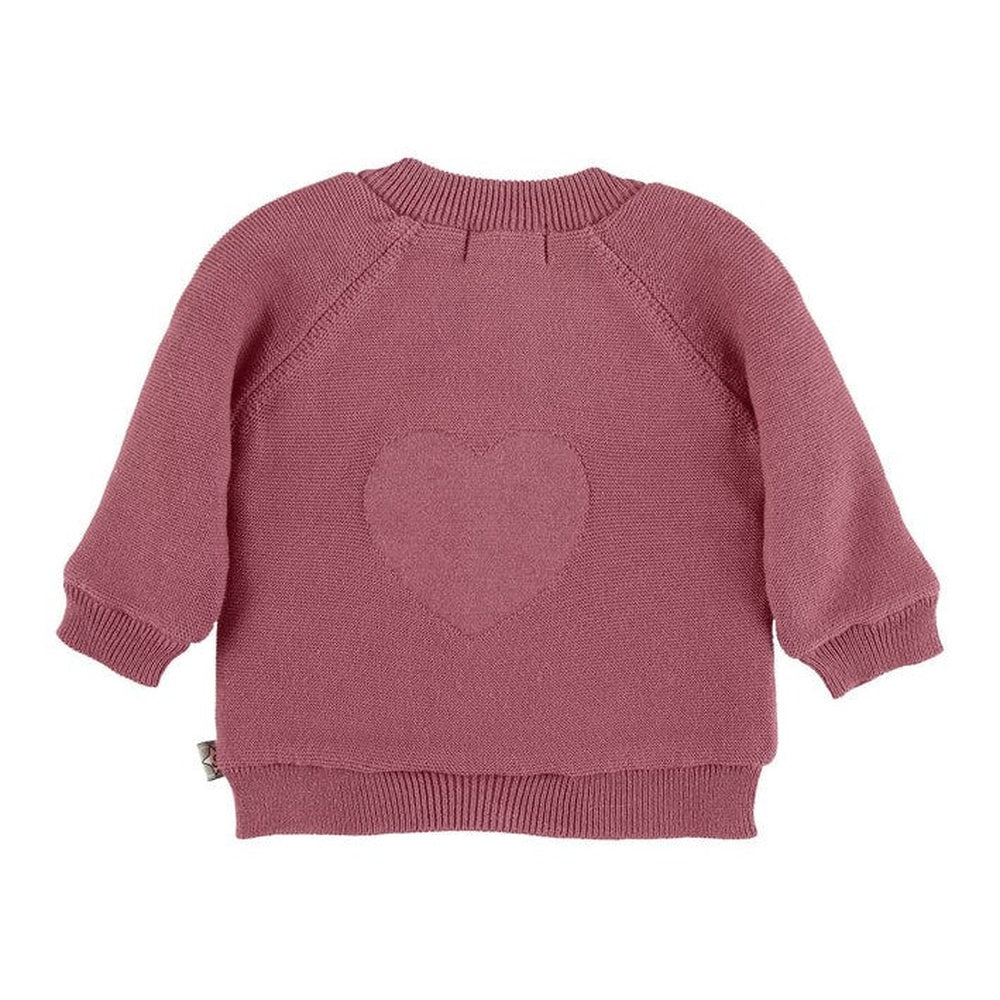 Organic Knitted Lined Jacket - Rose 3