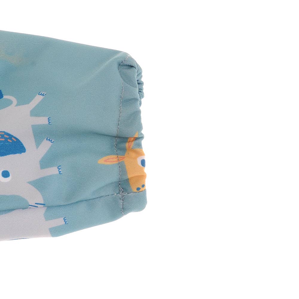 Coverall Feeding Bib - Giraffe and Elephant 4