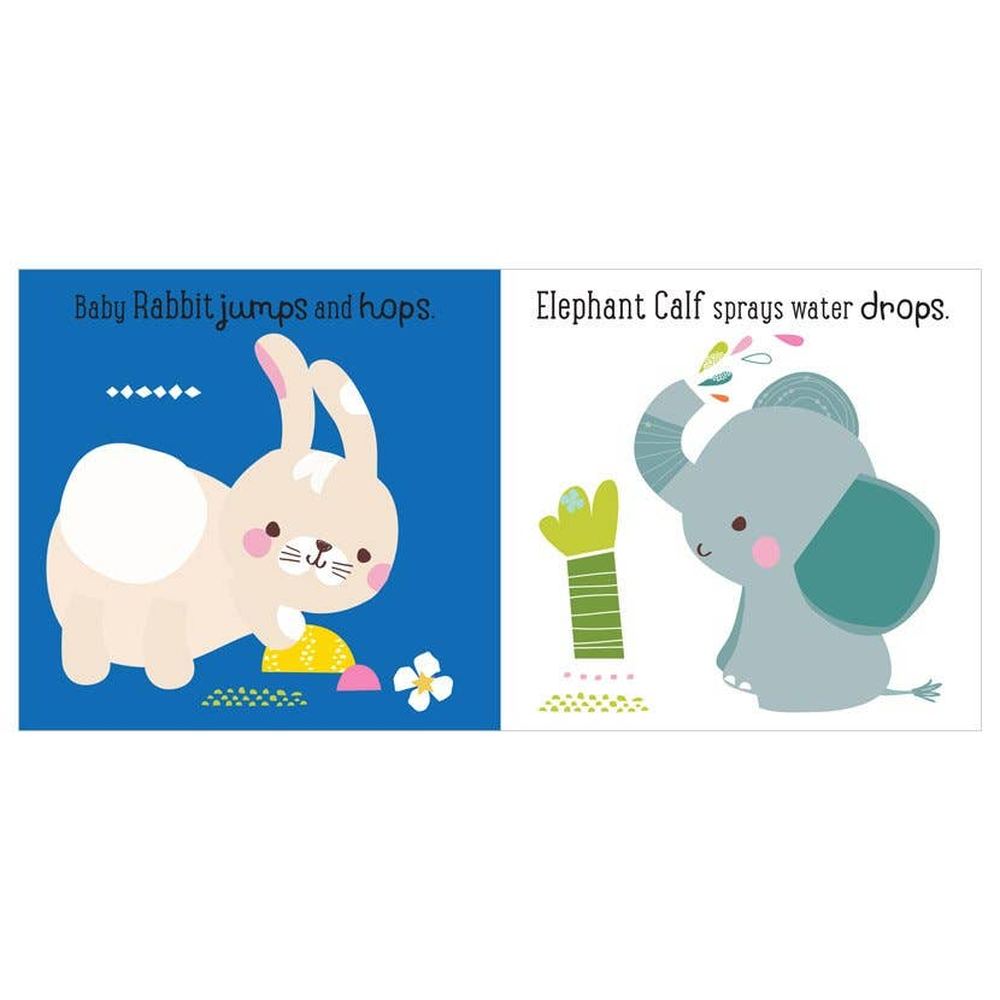 Animal Babies Bath Book 3