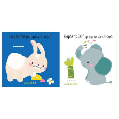 Animal Babies Bath Book 3