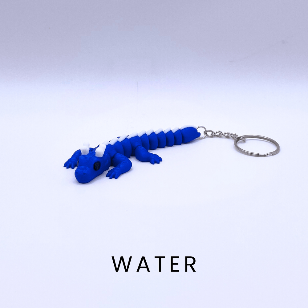 Elemental Dragon Key Charm 5