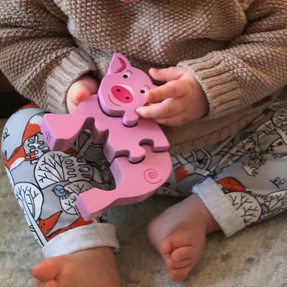 Toddler Puzzle - Pig