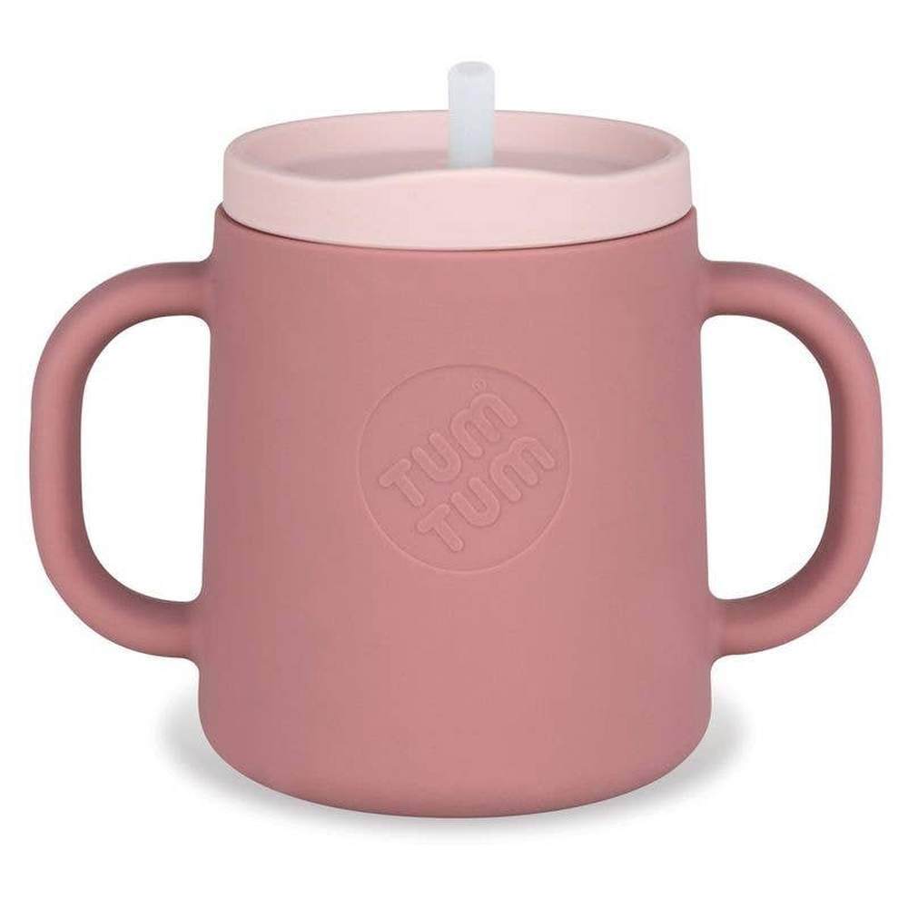Tum Tum Silicone 3 Way Sippy Cup - Pink 2