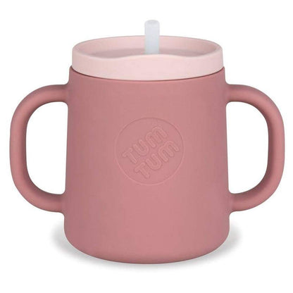 Tum Tum Silicone 3 Way Sippy Cup - Pink 2