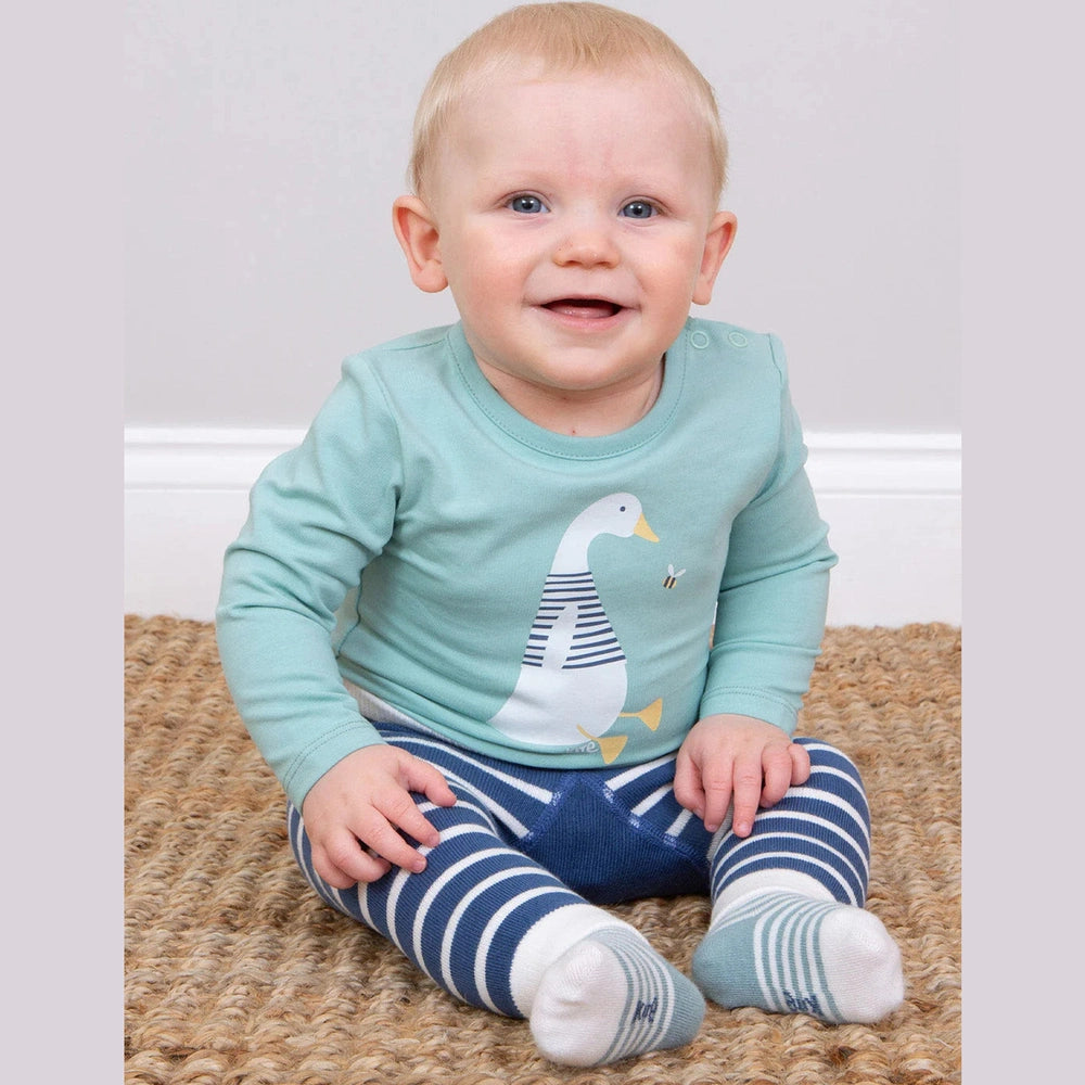 Little Goose Knit Leggings 4