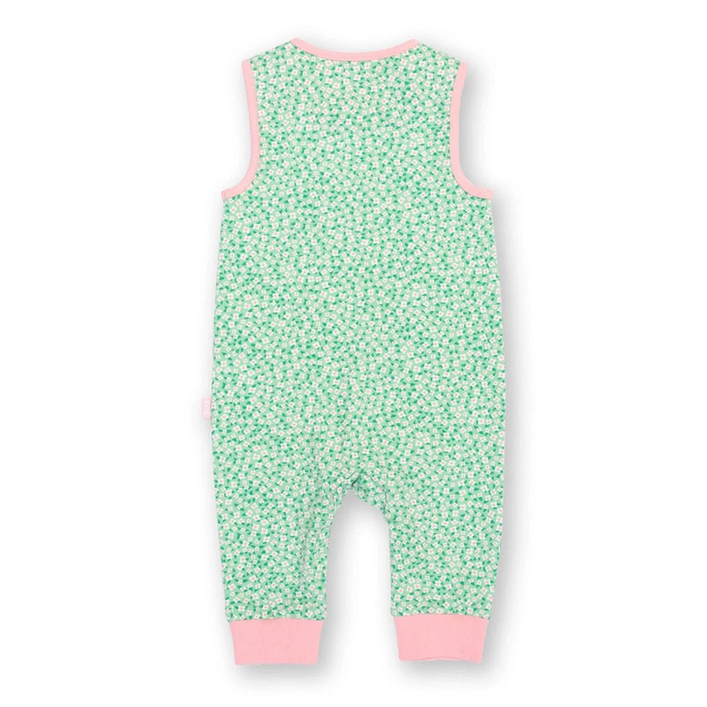 Dinky Ditsy Dungarees Mint 4