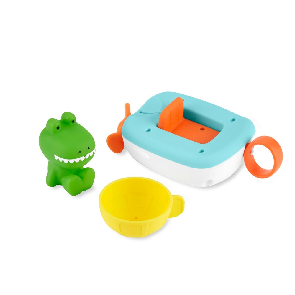 ZOO Croc the Boat Pull & Go Bath Toy 3