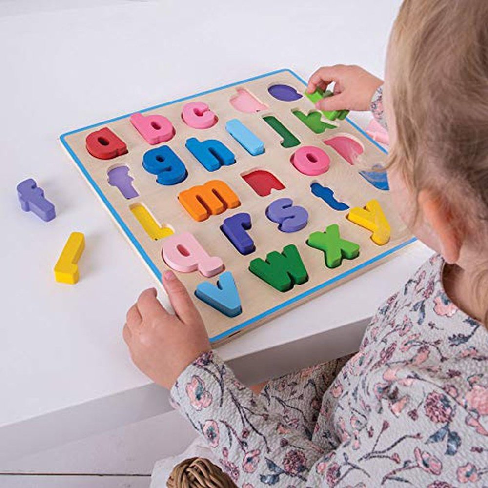 Bigjigs Chunky Alphabet Puzzle - Lower case 