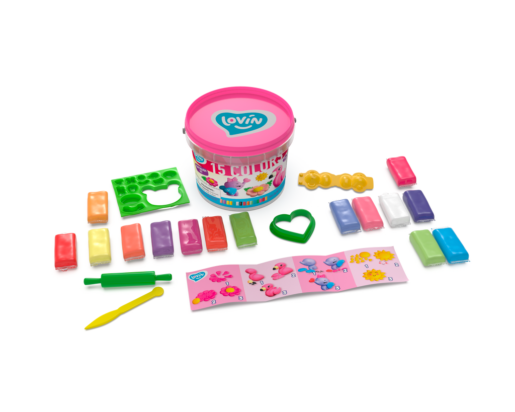 Modelling Dough Bucket - Animals