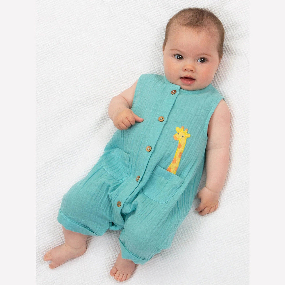 Hello Giraffe Dungarees 2