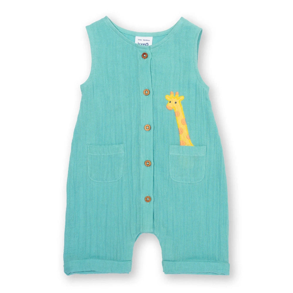 Hello Giraffe Dungarees 1