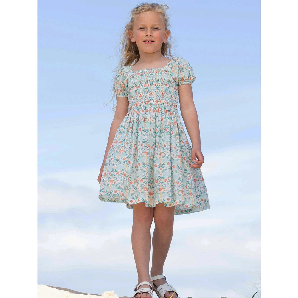 Ele Oasis Shirred Dress 2