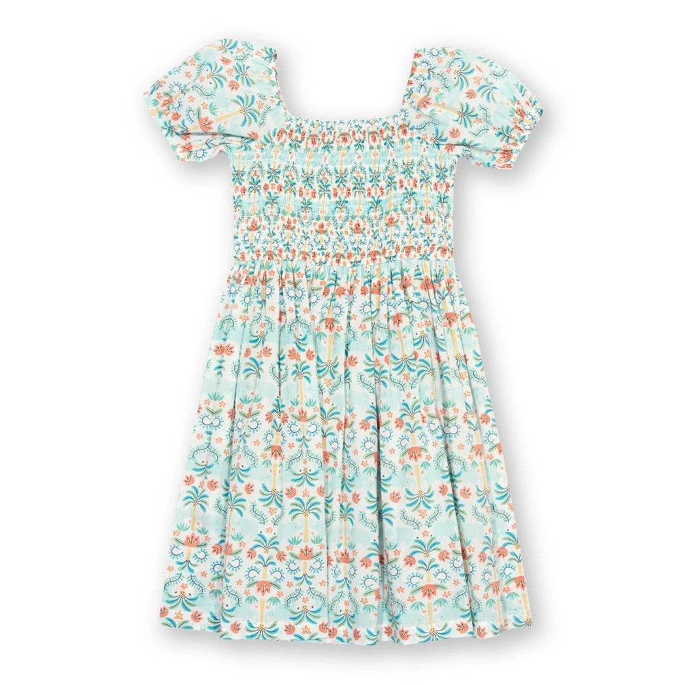 Ele Oasis Shirred Dress 1