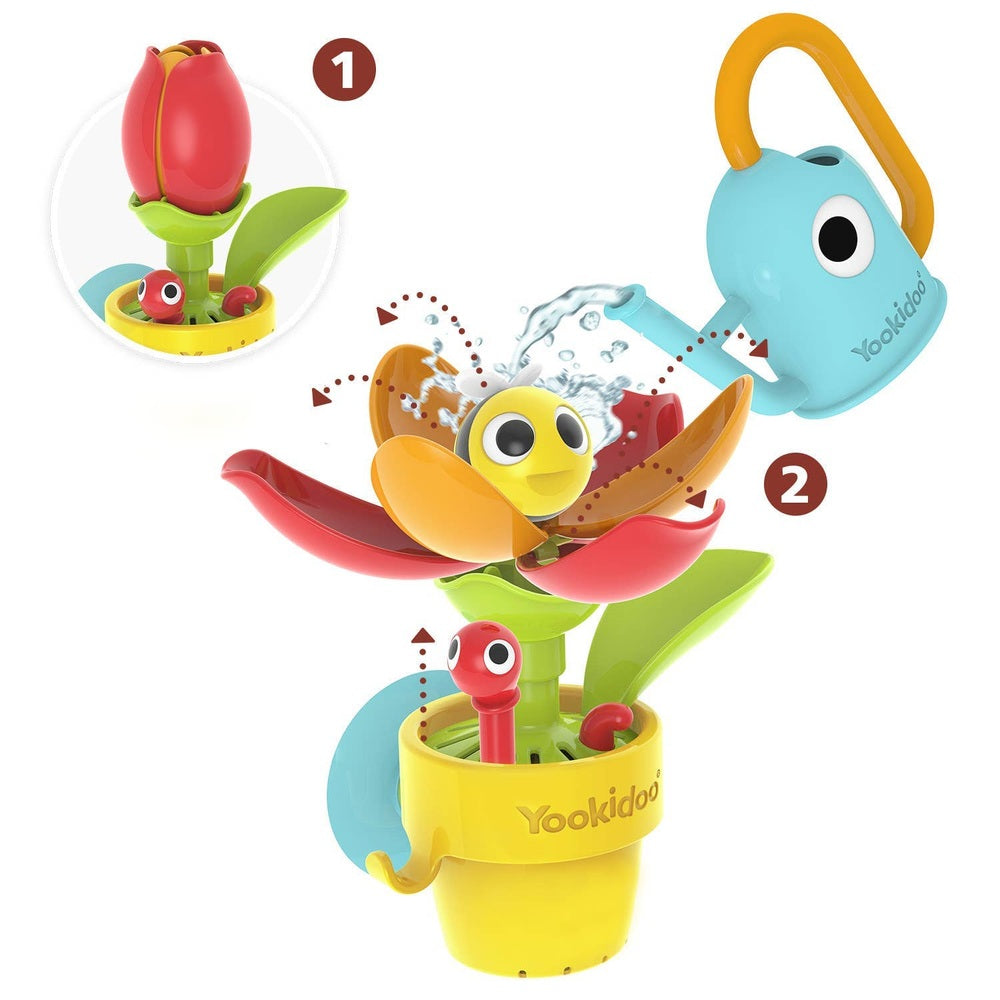 Yookidoo Peek-a-Bee Tub Flower 1
