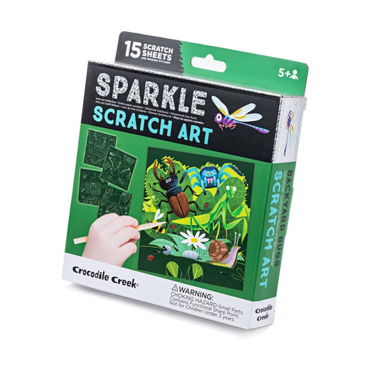 Crocodile Creek - Backyard Bugs Scratch Art 1