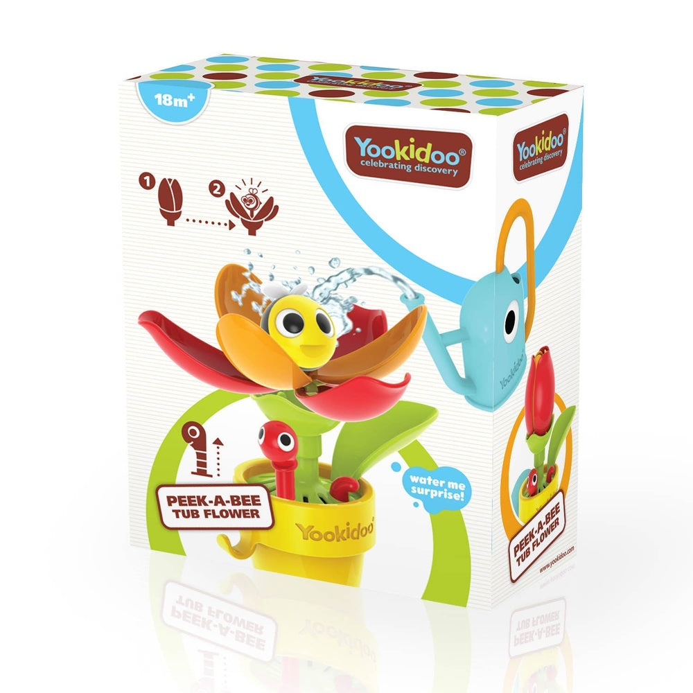 Yookidoo Peek-a-Bee Tub Flower 9