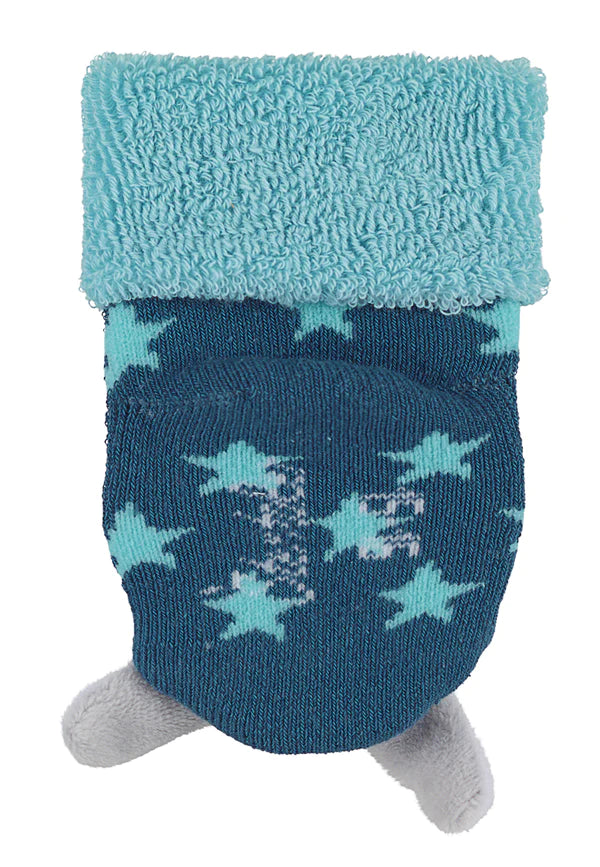 Rattle Socks Blue Emmi