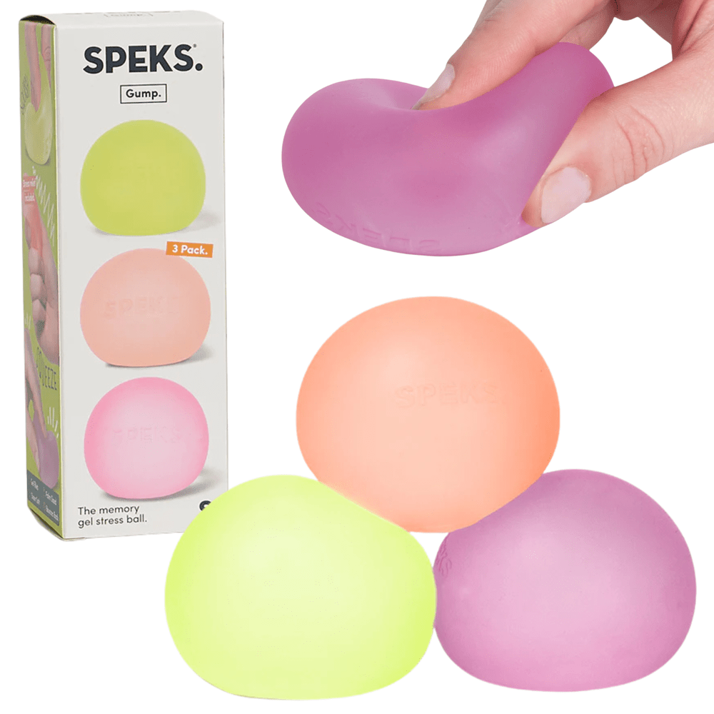 SPEKS Gump 3 Pack - The Memory Gel Stress Ball 2