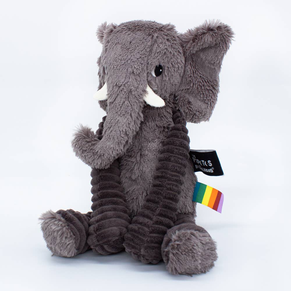 Les Ptipotos Eddie The Elephant Grey 1