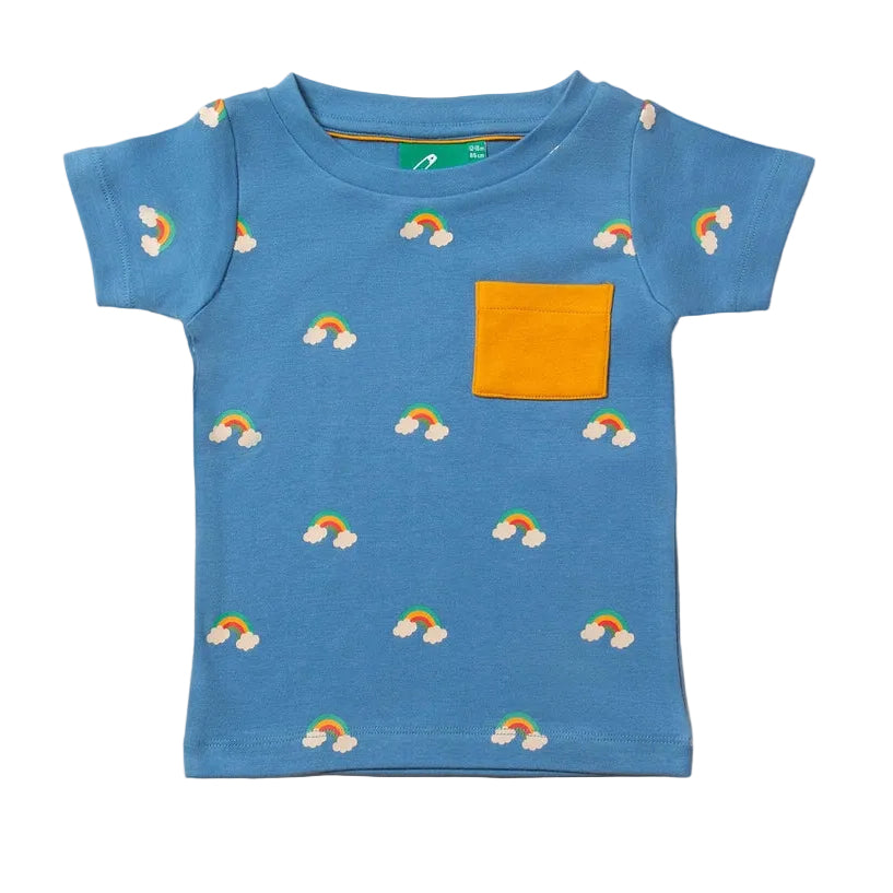 Blue Rainbows Organic T Shirt & Jogger Playset 3