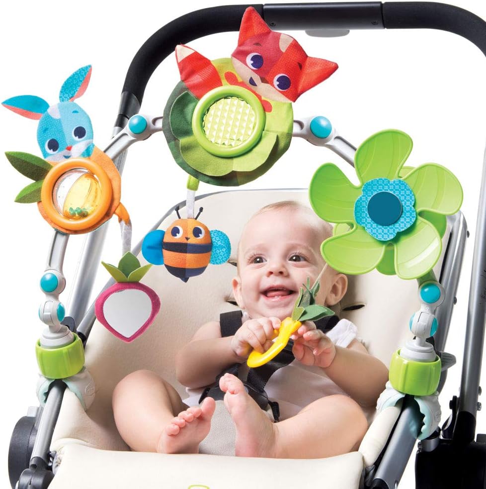 Sunny Stroll Activity Arch with Rattle Toys 4