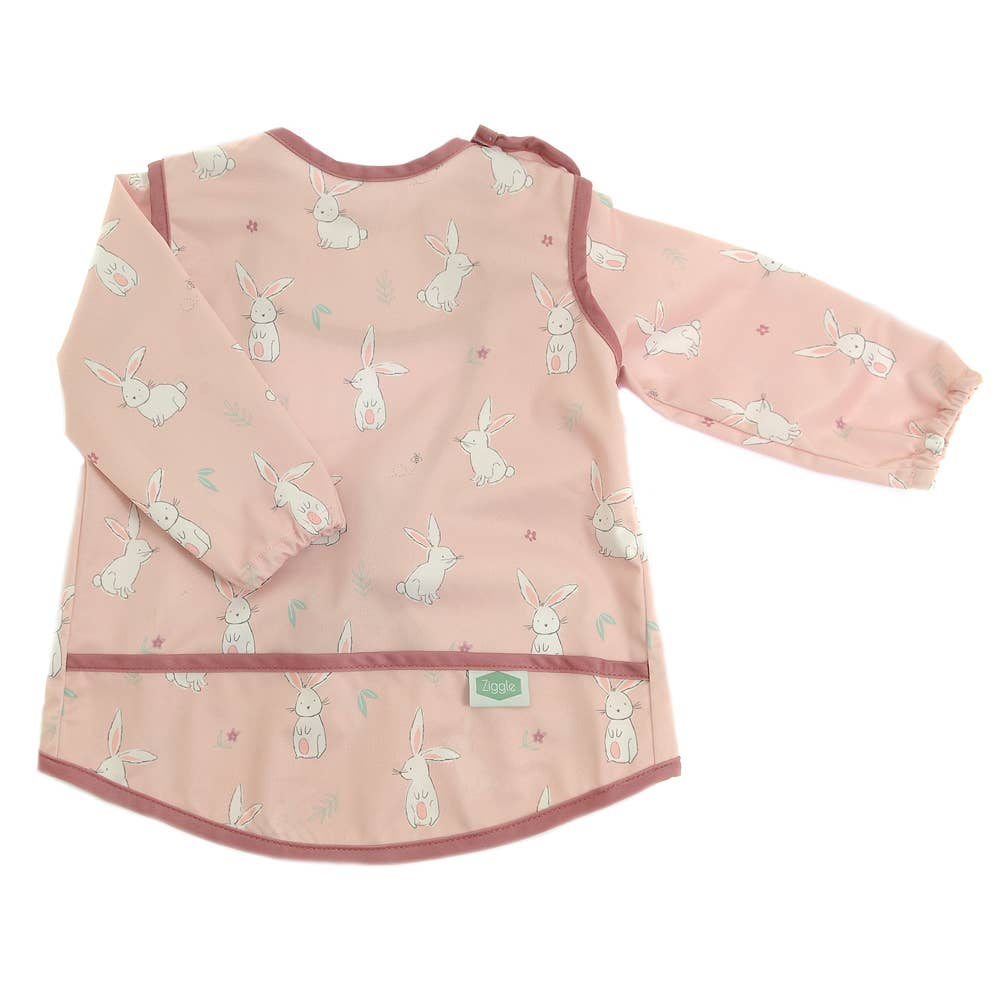 Coverall Feeding Bib - Bunnies 1