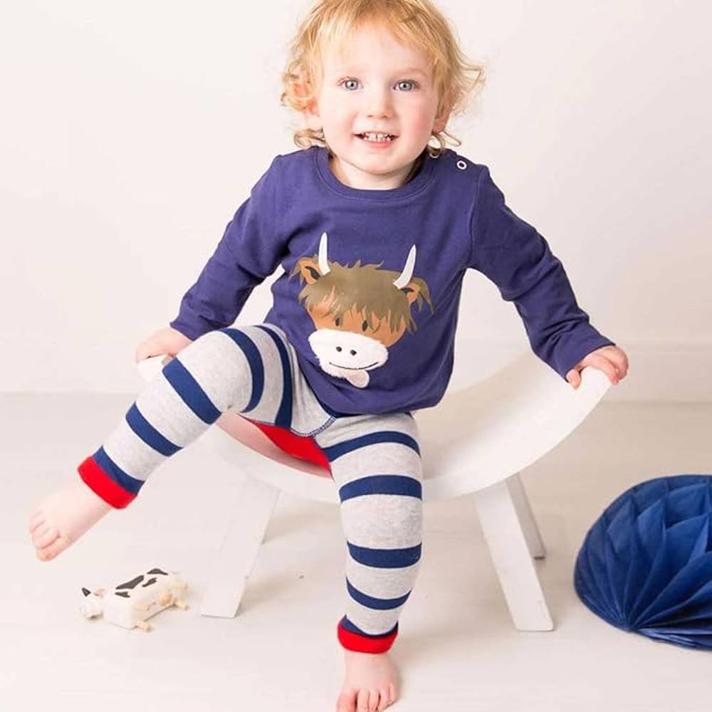 Hamish Highland Cow Leggings 2