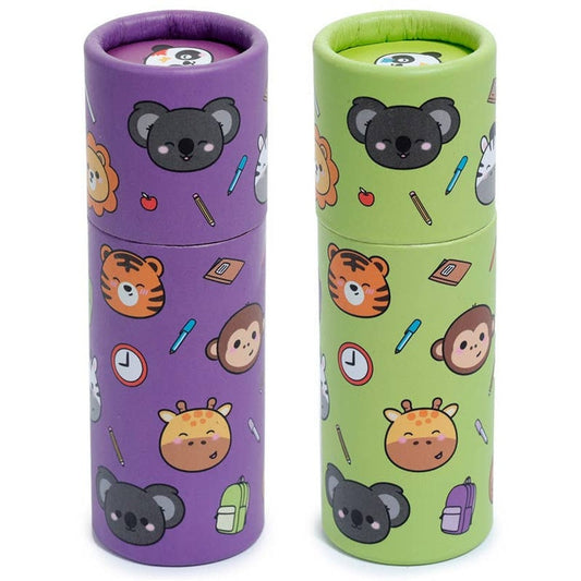 Adoramals Zoo Pencil Pot with 12 Colouring Pencils 2